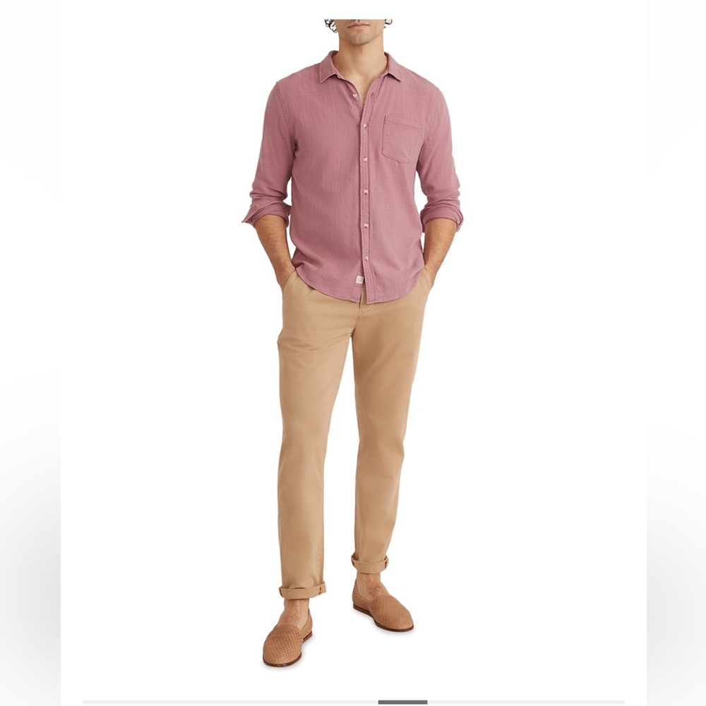 Marine Layer Men’s Saturday Slim Fit Pants – Khaki | Size XL